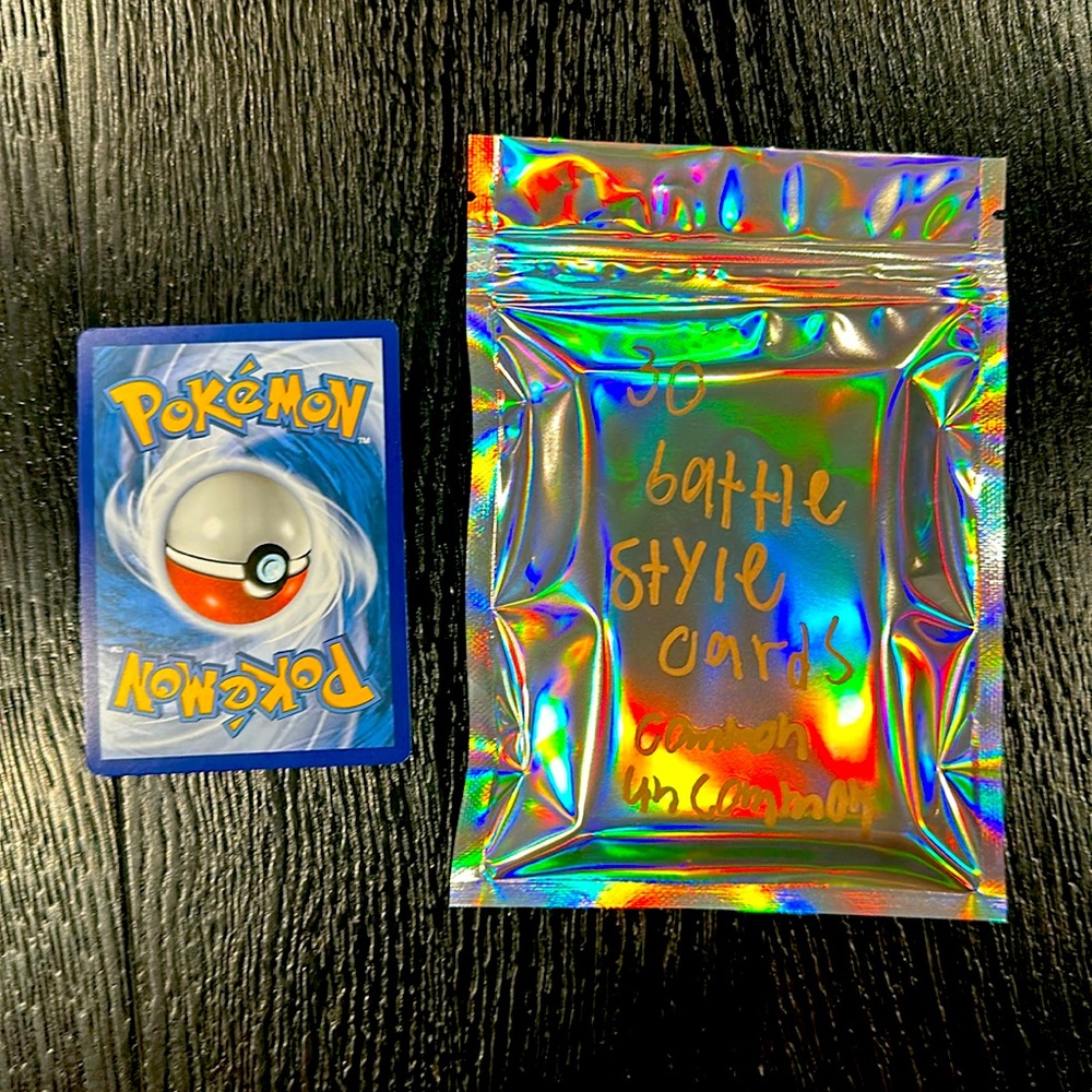 30 Battle style cards common/uncommon